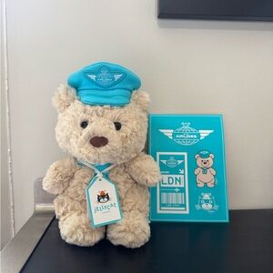 Bartholomew Bear Jr Pilot - Harrods UK Exclusive Jellycat